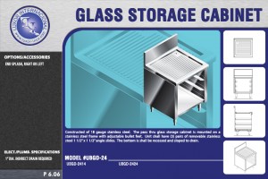 Glass Storage Units-H 6_06 UBGD-24